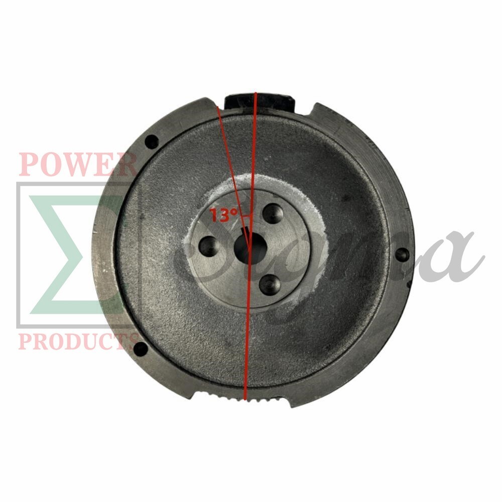 Flywheel with Gear for Electric Start Upgrade for Predator 301cc 8HP Engine