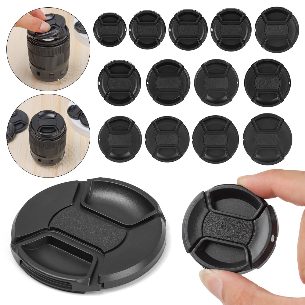 (Pack of 10) Lens Cap cover for Camera Lens 49/52/55/58/62/67/72/77/82/95/105mm