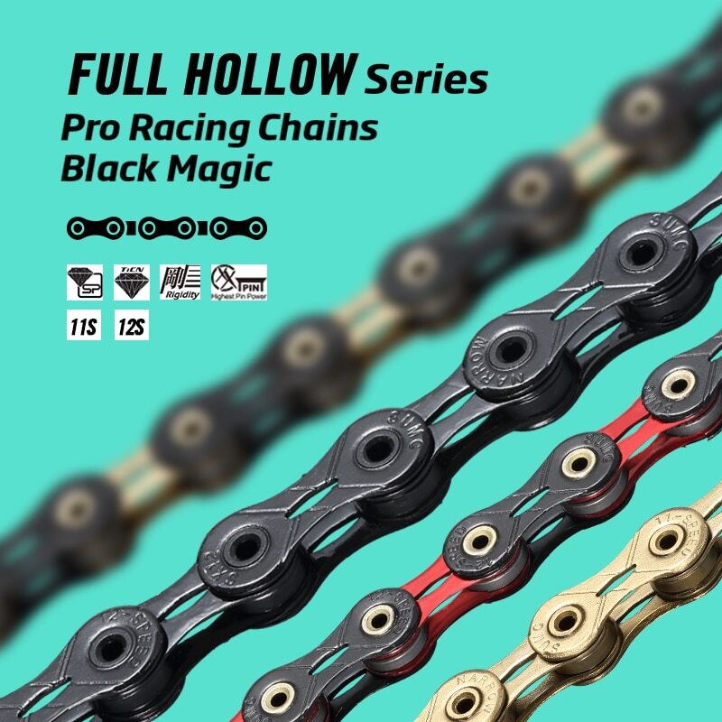 Bicycle Chain Diamond Like Coating 11/12 Speed Cycling Mountain Road Bike Chains