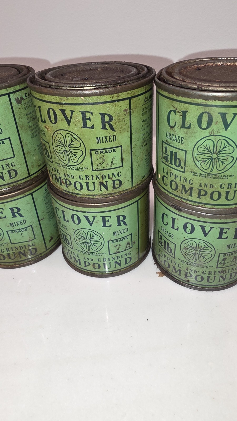CLOVER Lapping Compound Grinding Compound Mixed Lot