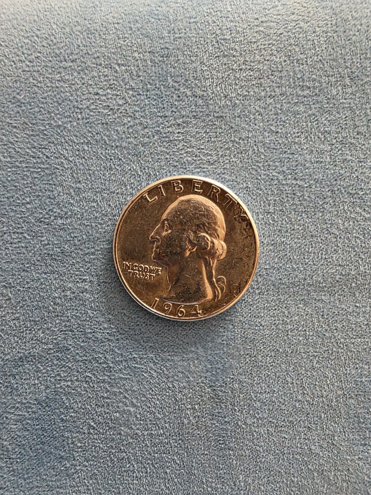 1964 – D Washington Quarter Silver