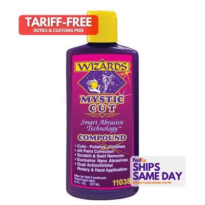 Wizard 11038, One Mystic Cut Compound 8Oz. High Performance & Racing Parts