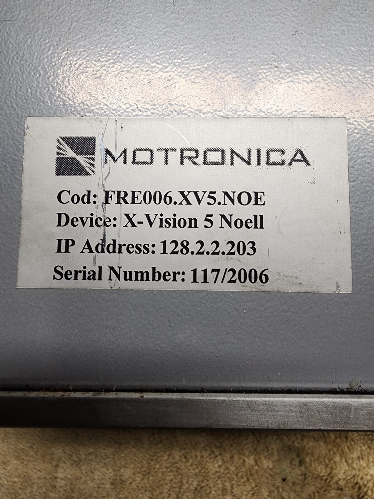Motronica X-vision