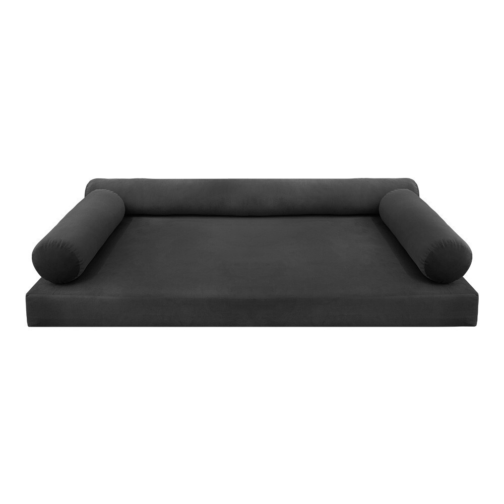 STYLE V6 TwinXL Velvet KnifeEdge Indoor Daybed Mattress Pillow |COVER ONLY|AD350