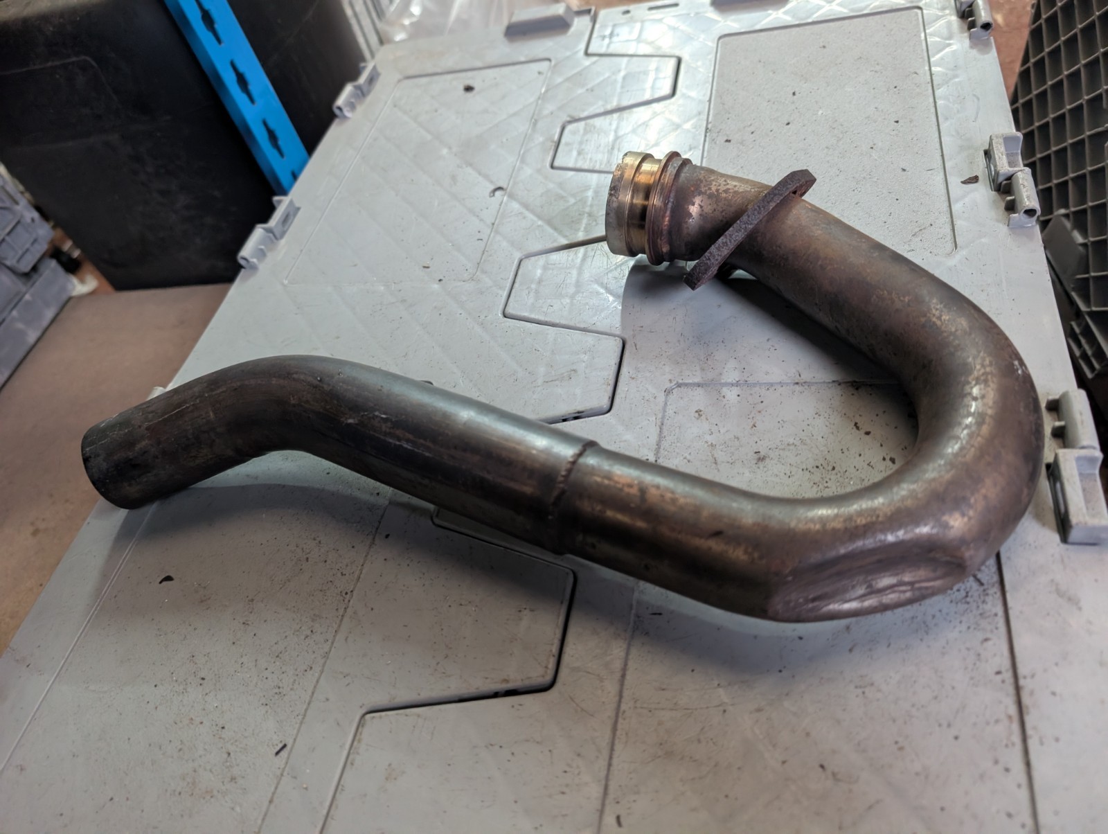 Yamaha Wr450f 2002 Exhaust Header Downpipe Header Pipe #W