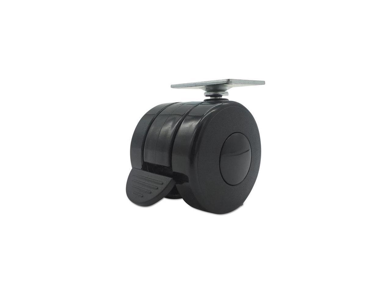 Alera Casters for Height-Adjustable Table Bases Black 4/Set HT3004