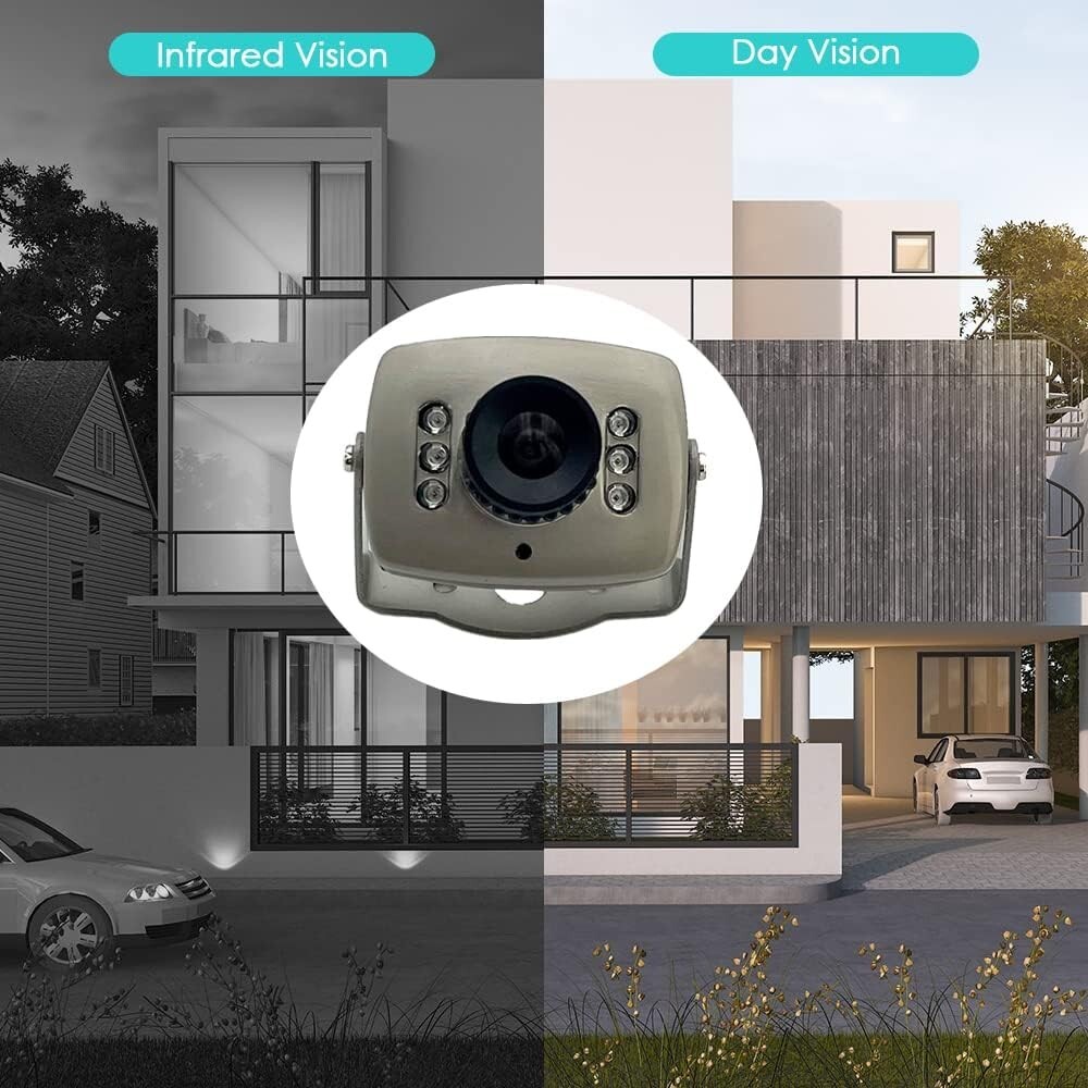 CCTV 1/3 CCD 1000tvl 6mm 6 IR LED Mini Video Security Camera Waterproof +Bracket