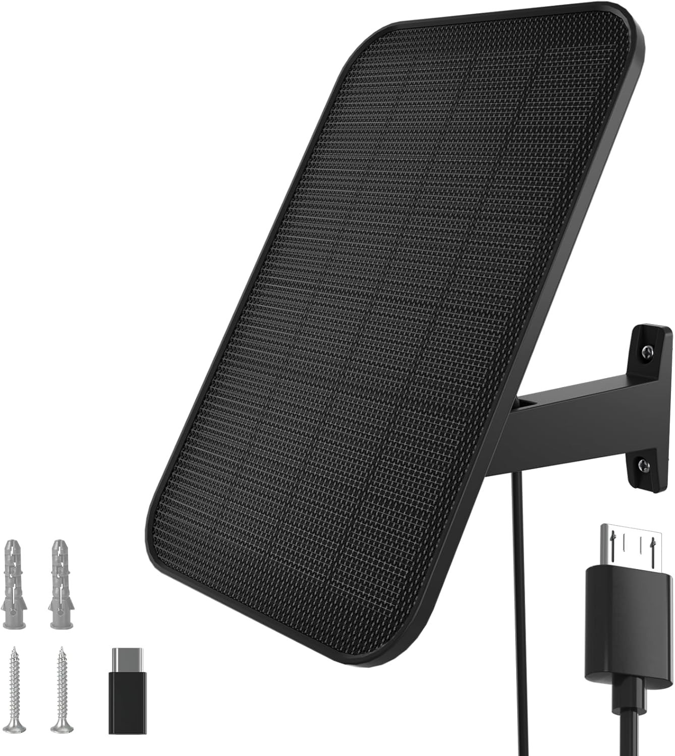 3.2W Solar Panel for Security Camera Compatible with Arlo Pro/Pro 2, Waterpro...