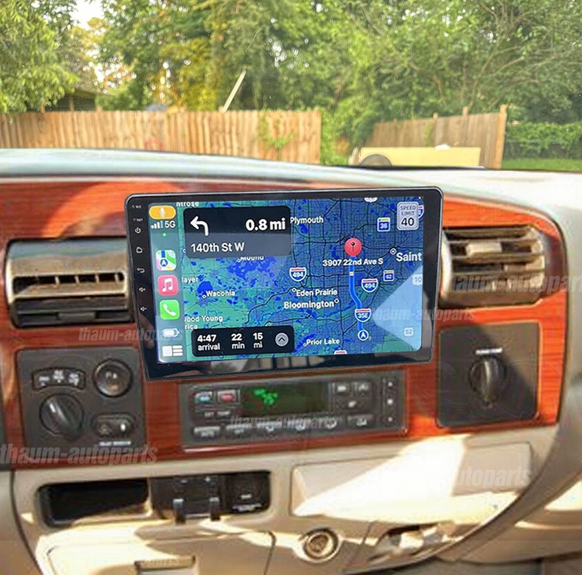 Android 13 Apple Carplay For 2005-2007 Ford F-250 F-350 F-450 F-550 Radio Stereo