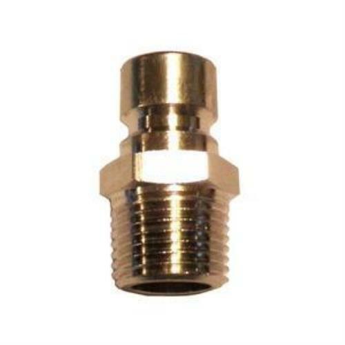 High-Flow Quick Disconnect 10mm Port Male Plug x 1/2" Male NPT Homebrew Beer