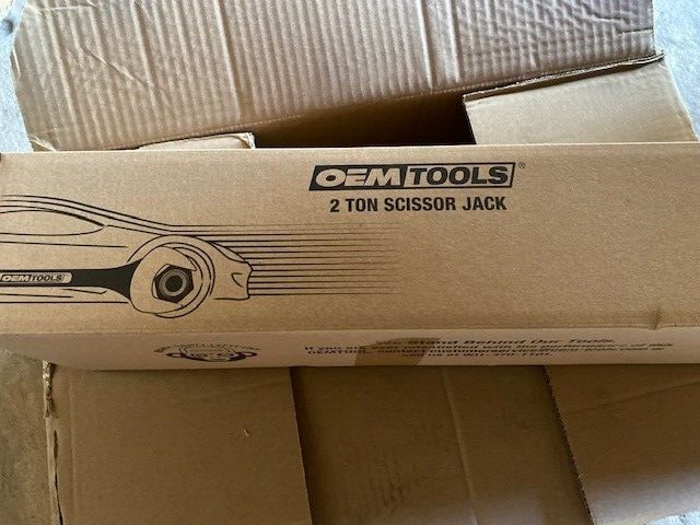 OEMTOOLS 24795 2 Ton Scissor Jack (NEW)