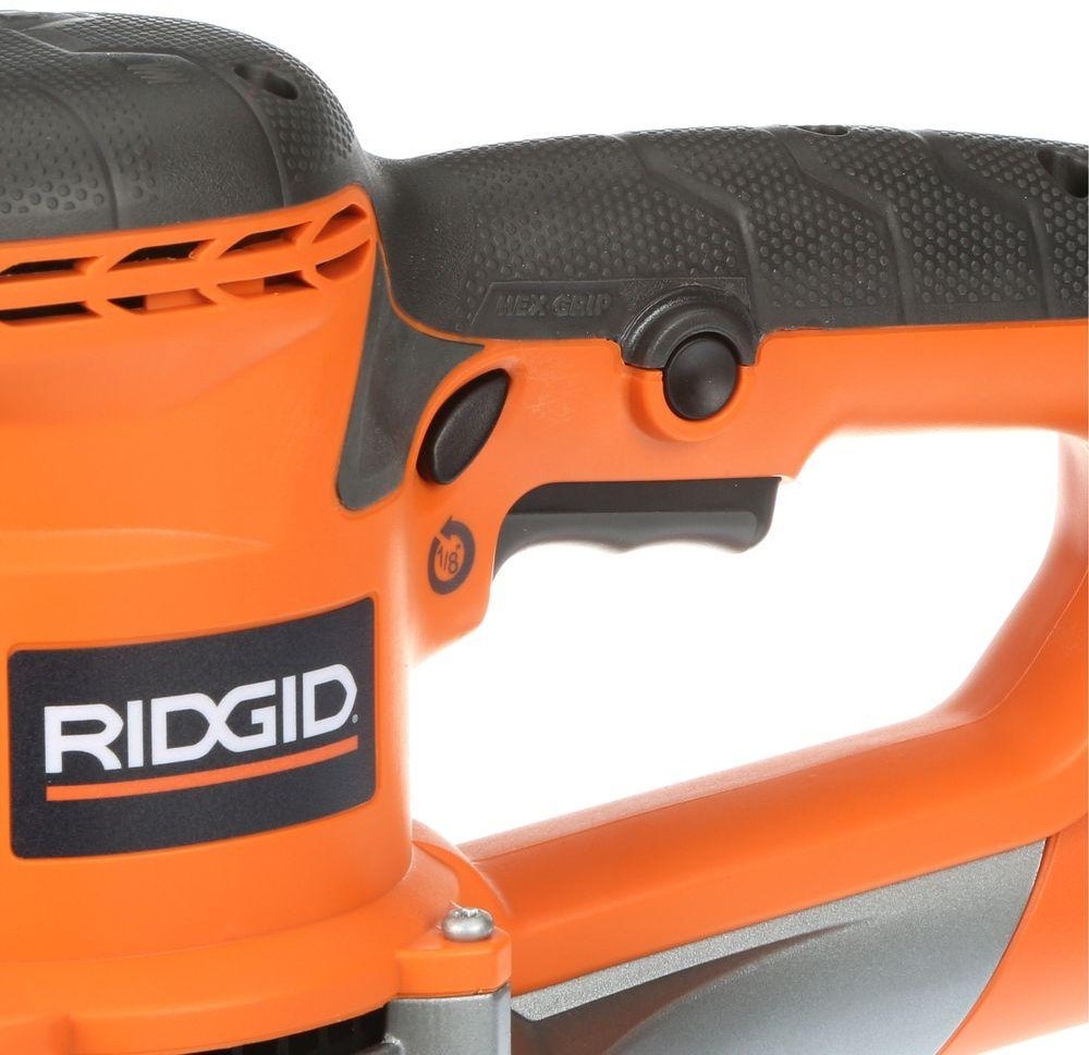 RIDGID 6 in. Dual Random Orbital Sander Variable-Speed AIRGUARD Technology