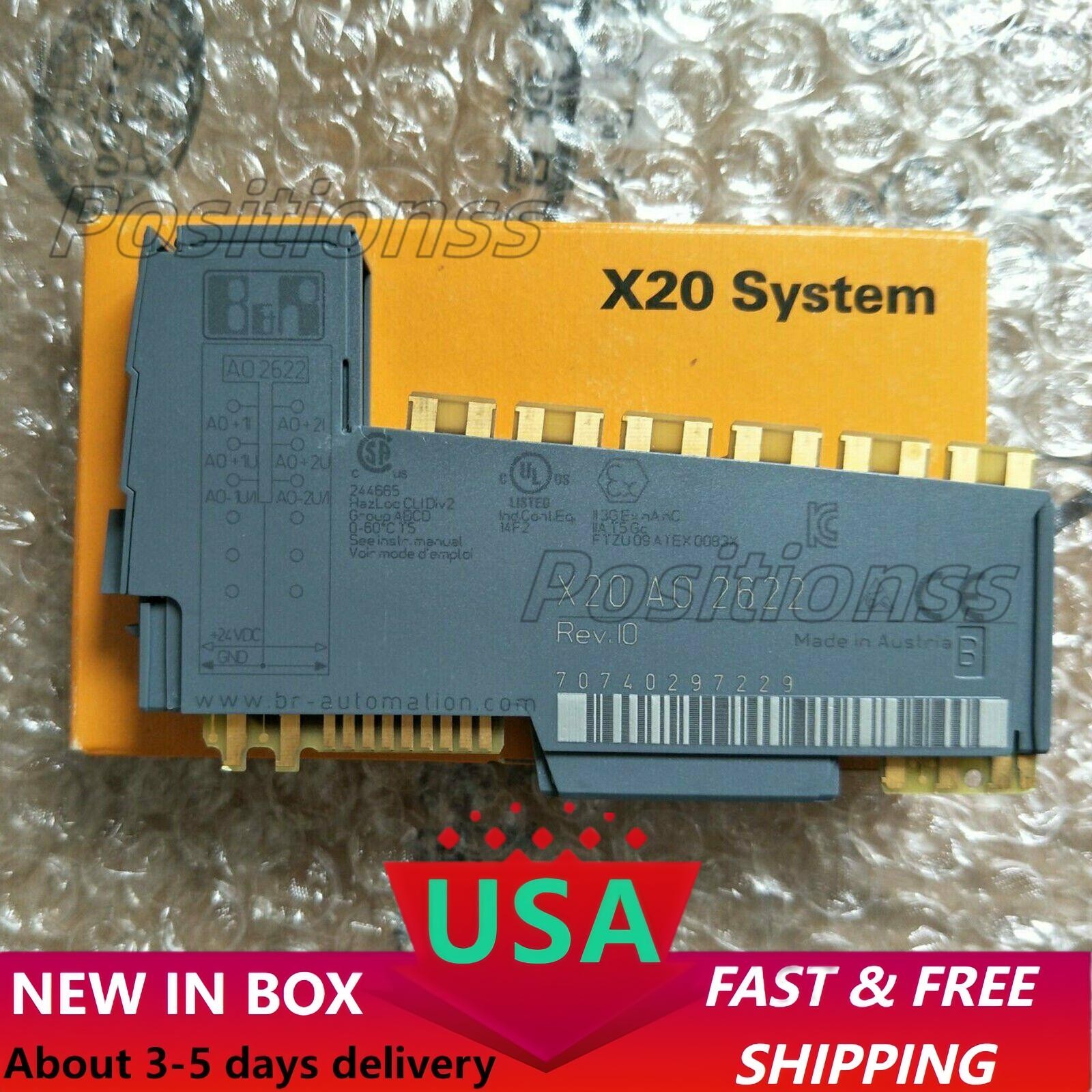 US Free TAX One New In Box B&R X20AO2622 Analog Output Module X20AO2622