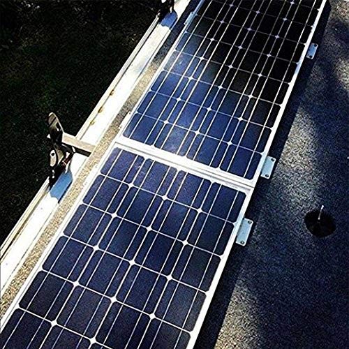 2 Sets Solar Panel Mounting Z Brackets Lightweight Aluminum 2 Sets Z Bracket