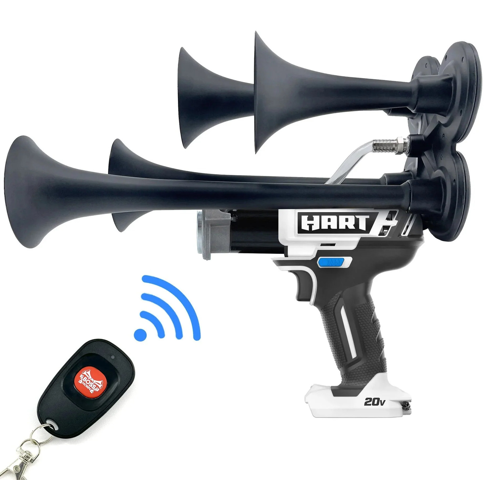 Quad Train Horn for Hart® 20v Battery