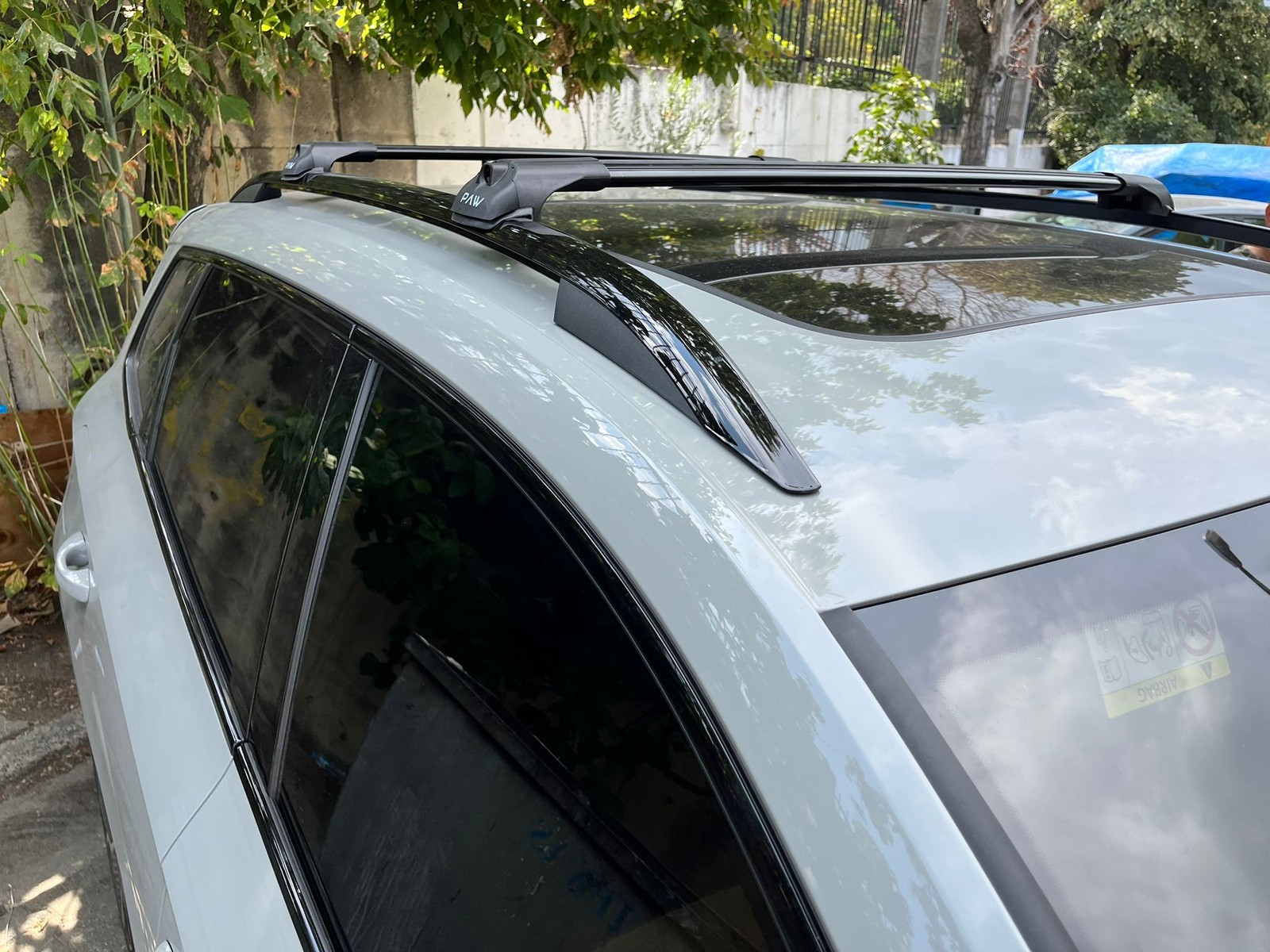 For Chevrolet Tracker 1999-2005 Roof Rack System, Aluminium Cross Bar, Raised Ra