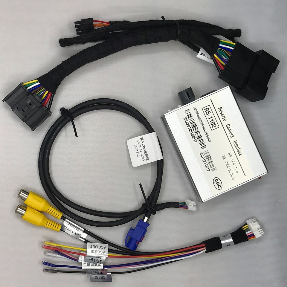 For Audi Q3 RMC 2014 Reverse Backup Camera Interface Kit With Parking Guidelines