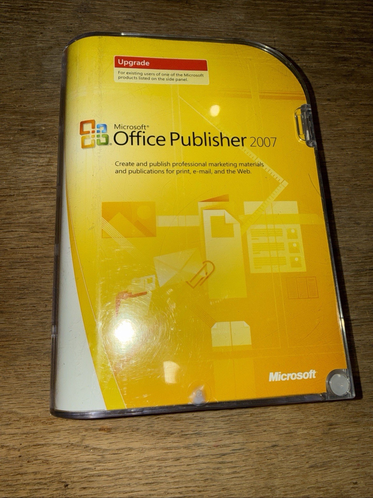☆~Microsoft Office Professional 2007 - Upgrade Very good~ ☆CLEAN NO SCRATCHES~☆