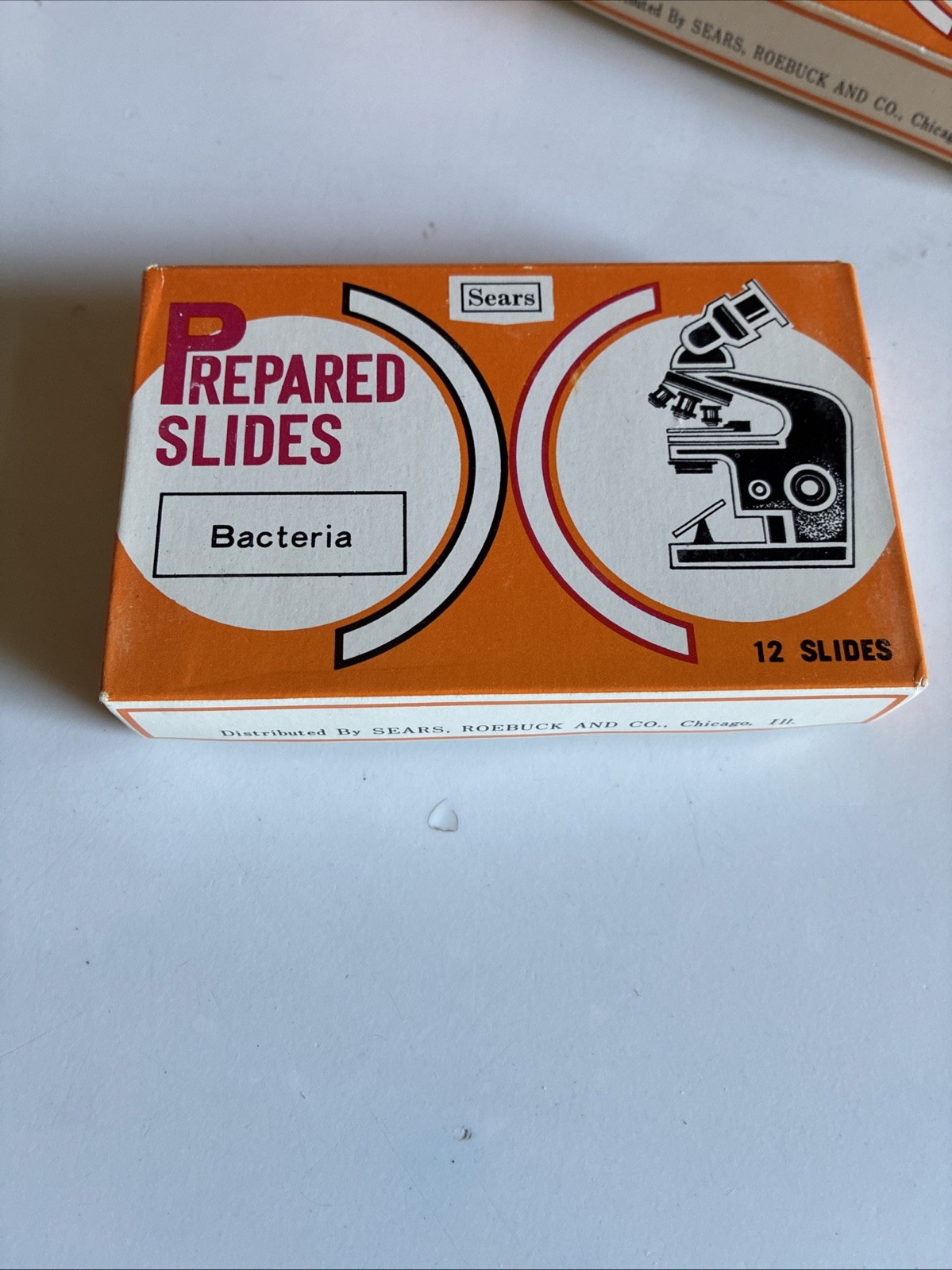 Vintage Sears 60 Prepared Microscope Slides 49 24037 Educational Specimens