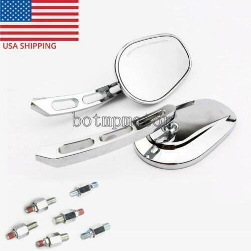 Motorcycle Chrome Rear View Mirrors For Honda VTX1800 VTX1300 VT 600 750 1100
