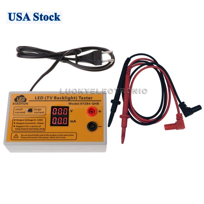 Manual Adjustment Voltage 0-300mA TV LED Backlight Tester Current Adjustable