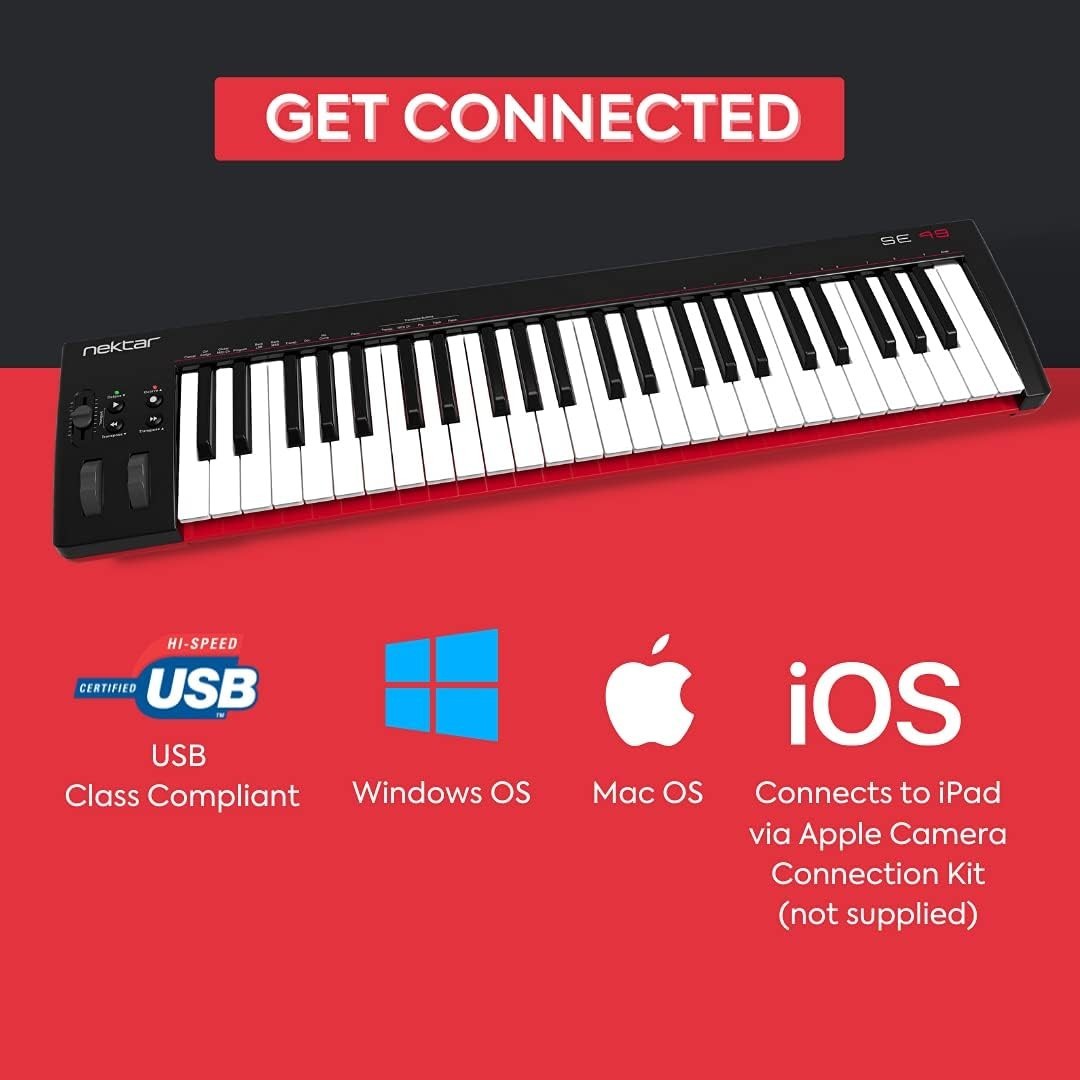 49-Key USB MIDI Controller SE49 - Enhance Your Music Production Experience