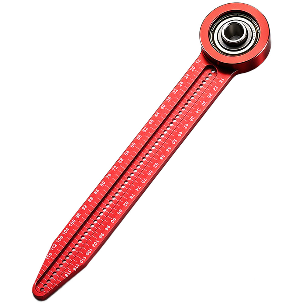 Anodized Aluminum Circle Maker Tool for Workshop Layout and Design Applications