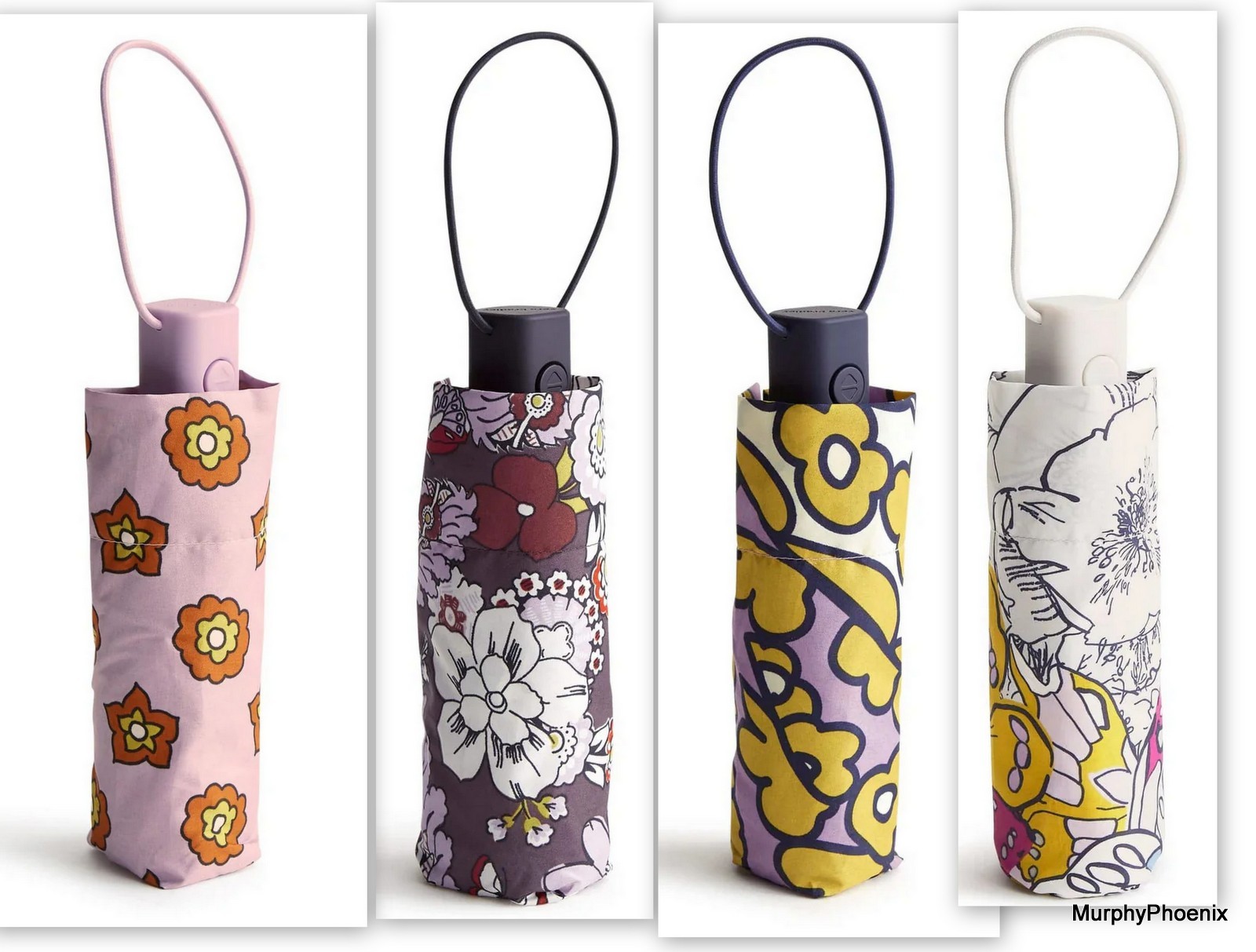 Vera Bradley Mini Umbrella Auto Open/Close NWT MSRP $35 Choose Pattern (50586)