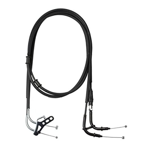 Motorcycle Throttle Cable SET A B (PULL and PUSH) Compatible with Yamaha X