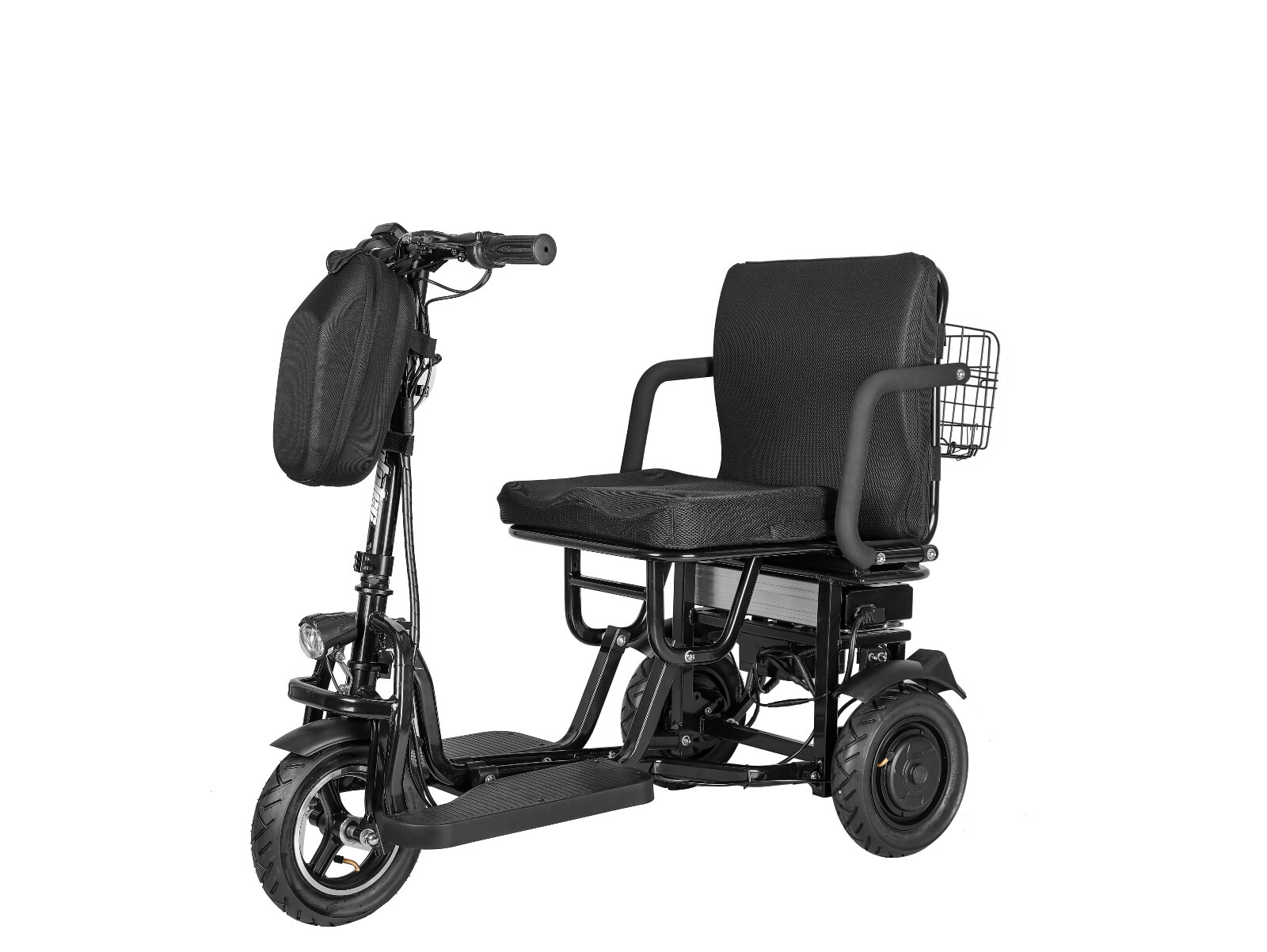 3 Wheel Folding Mobility Scooter Power Wheel Chairs Electric Long Range Portable