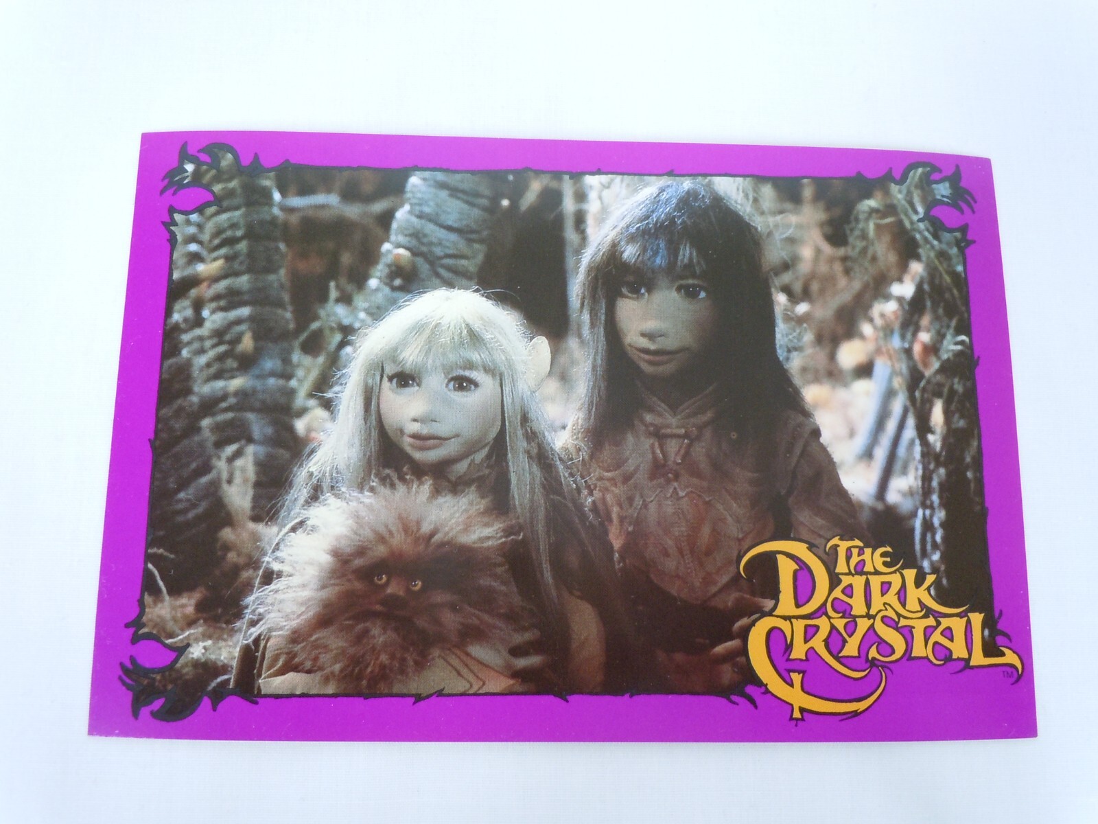 1983 The Art Of The Muppets The Dark Crystal  Henson Associates Postcard Fizzgig