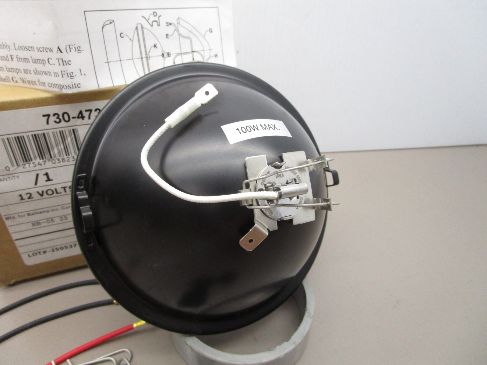 Unity U-7682 5" Spot Lamp HID Conversion Kit 100W 12V