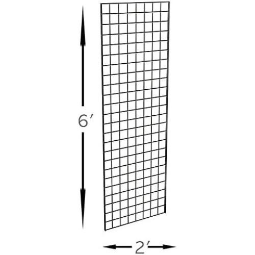 - Commercial Grade Gridwall Art Display Panels - Z Unit Includes Three 2' X 6'