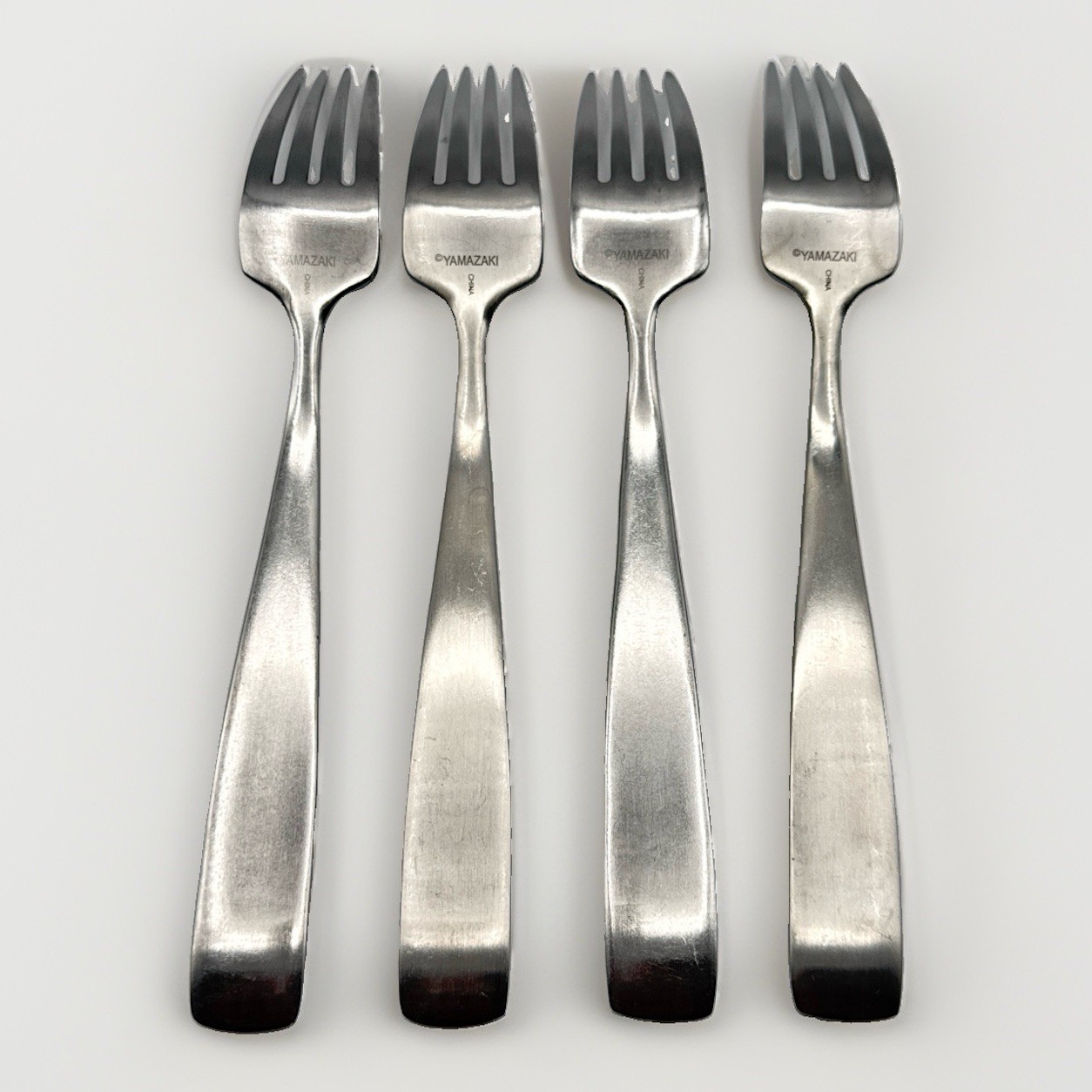 Yamazaki Bolo Dinner Fork Stainless Satin China 4Pc Set