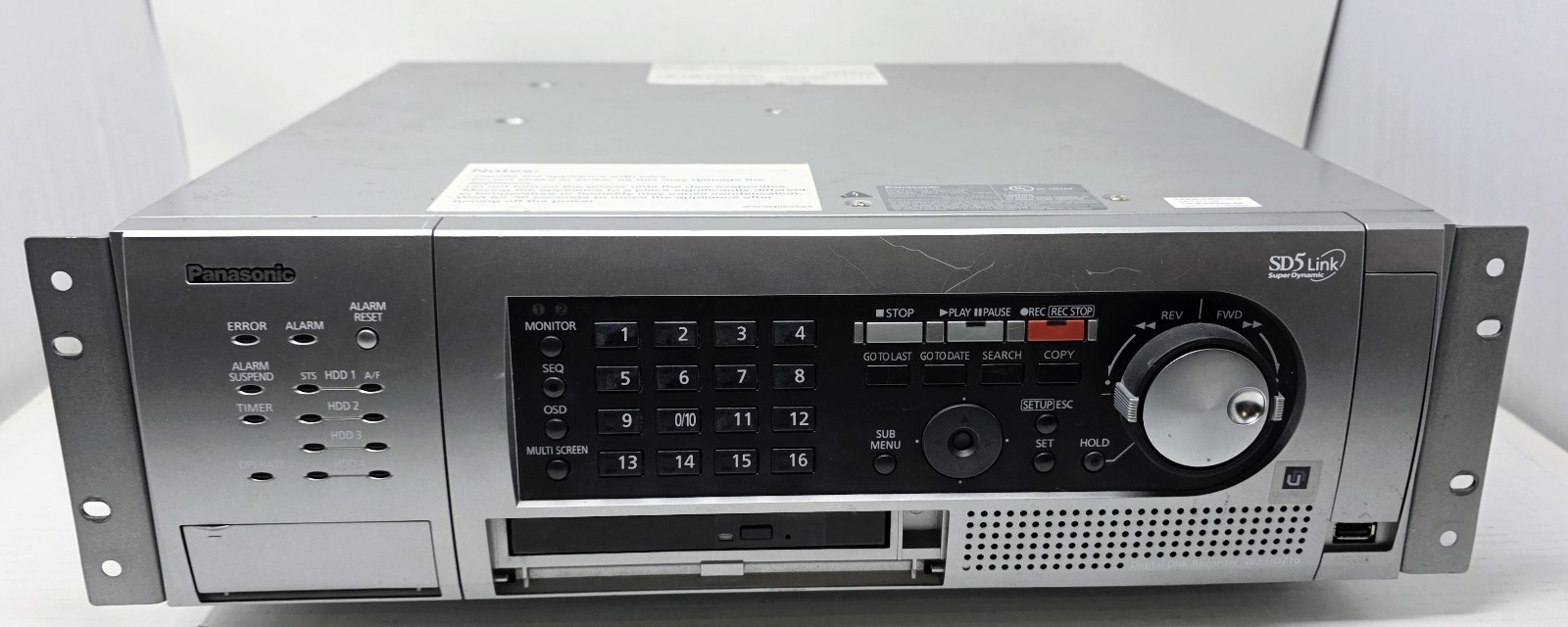 Panasonic Digital Disk Recorder WJ-HD716K  - (No HDDs/Caddys)