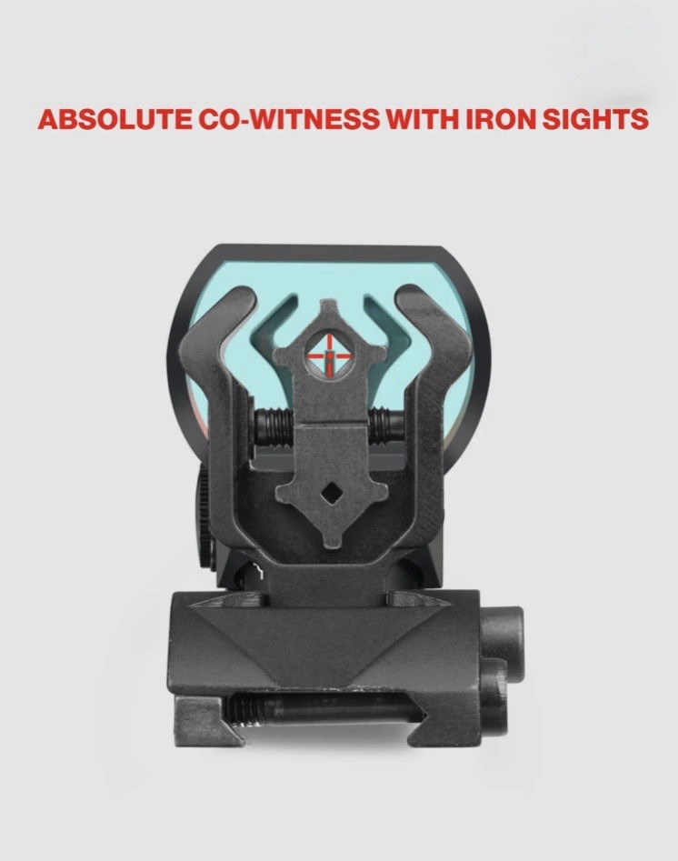 Feyachi RS-30 Reflex Sight Multiple Reticle System - Red Dot Sight - Co-Witness
