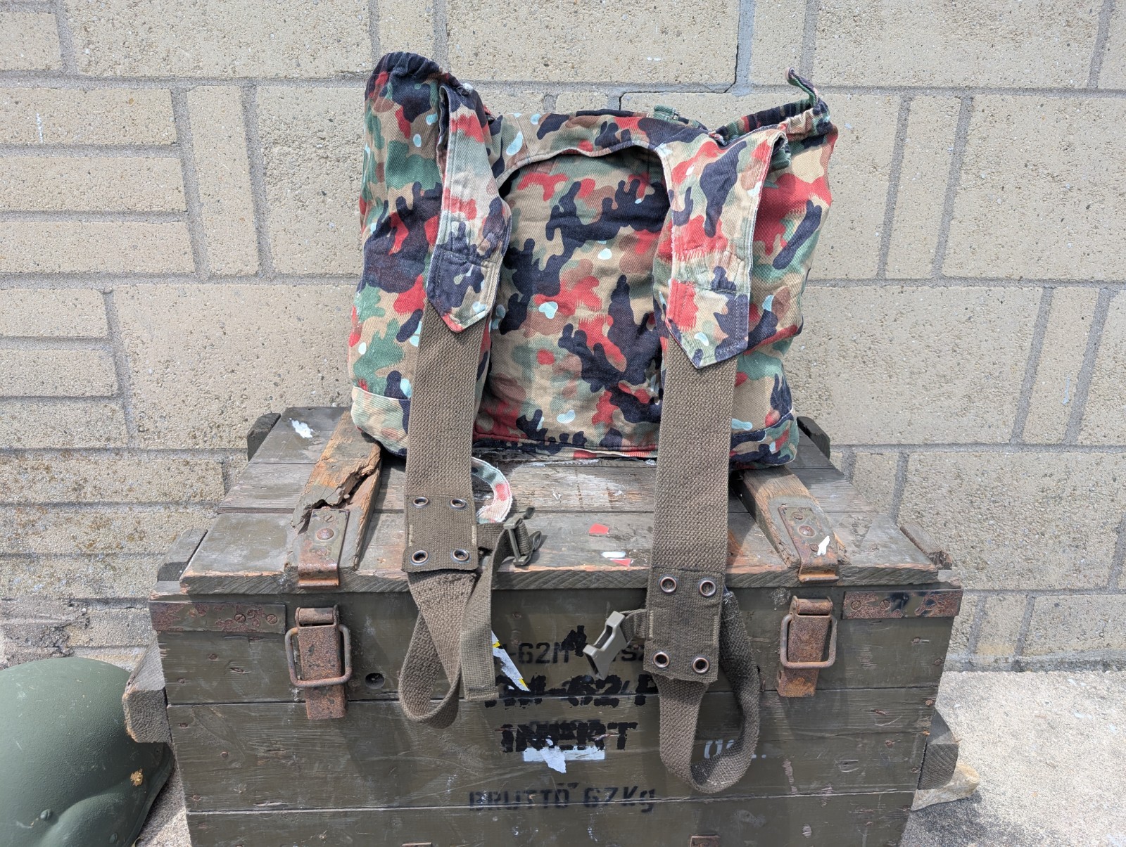 Swiss Alpenflage backpack