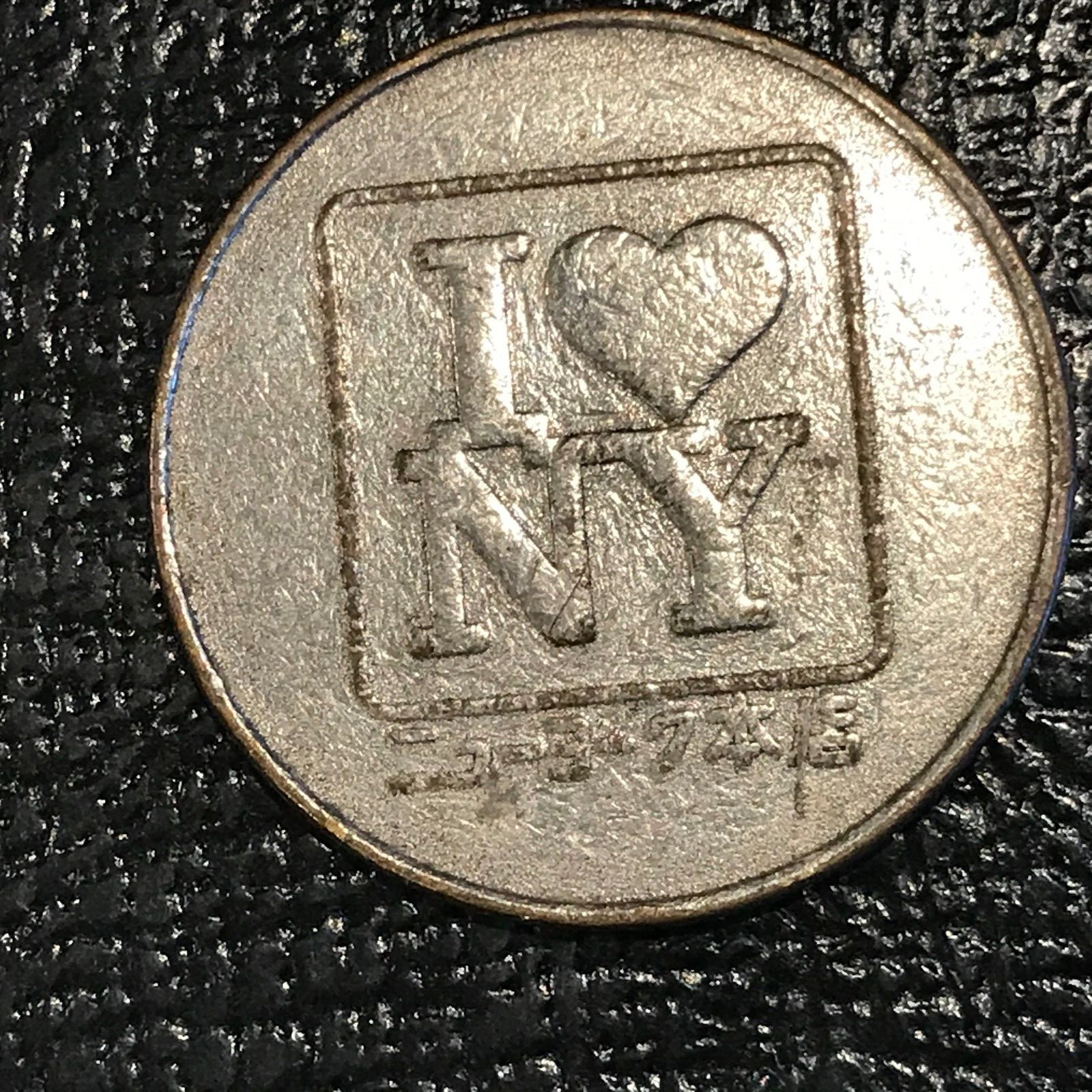 I LOVE NEW YORK PACHINKO TOKEN-DEC060