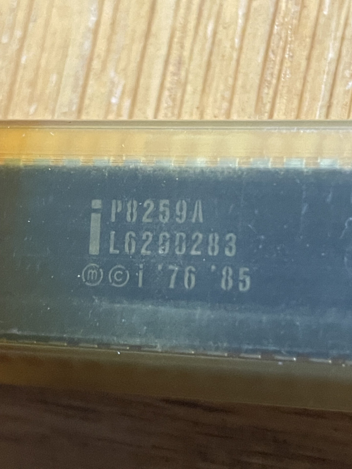 Programmable Interrupt Controller 8259 from Intel, AMD, NEC, Toshiba or Harris.