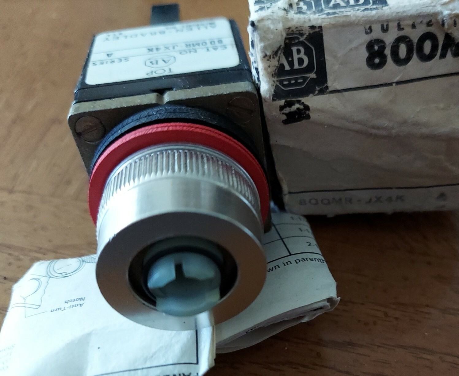 Allen-Bradley 800MR-JX4K A