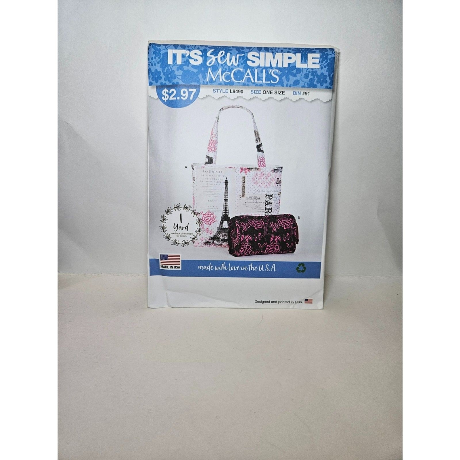 McCall's L9490 Bags Uncut