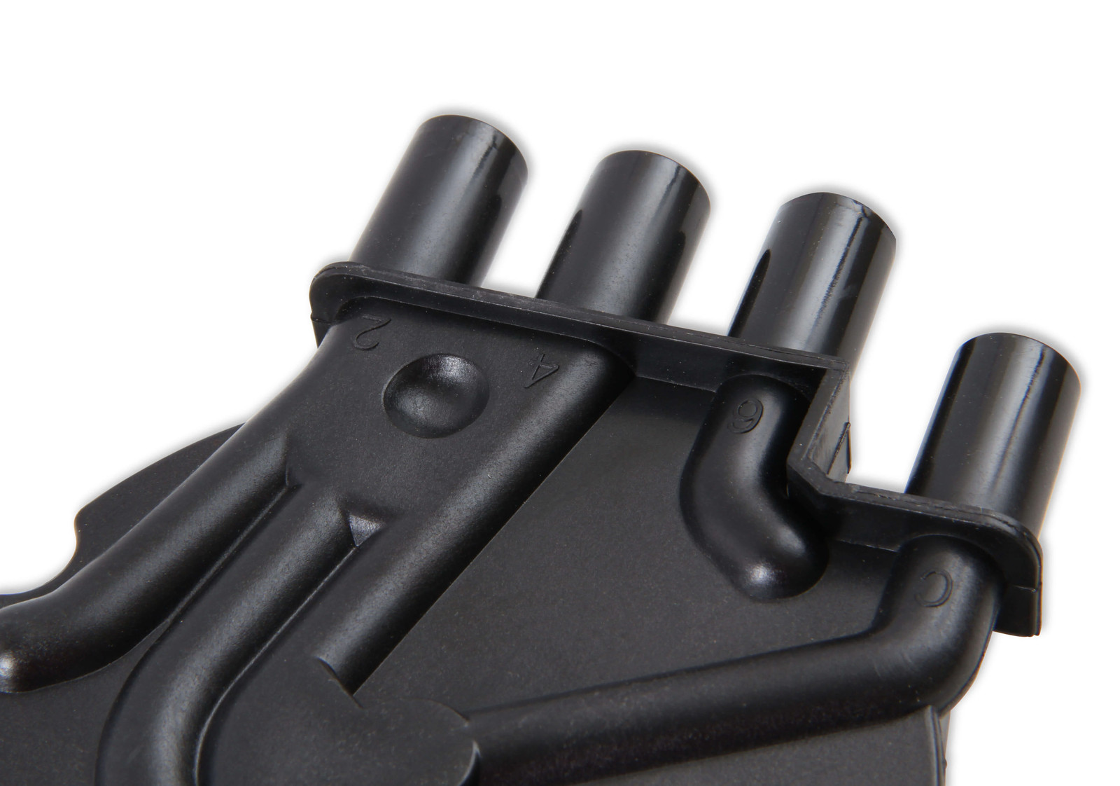 ACCEL 120142 Distributor Cap - Socket Style - Crab - Black