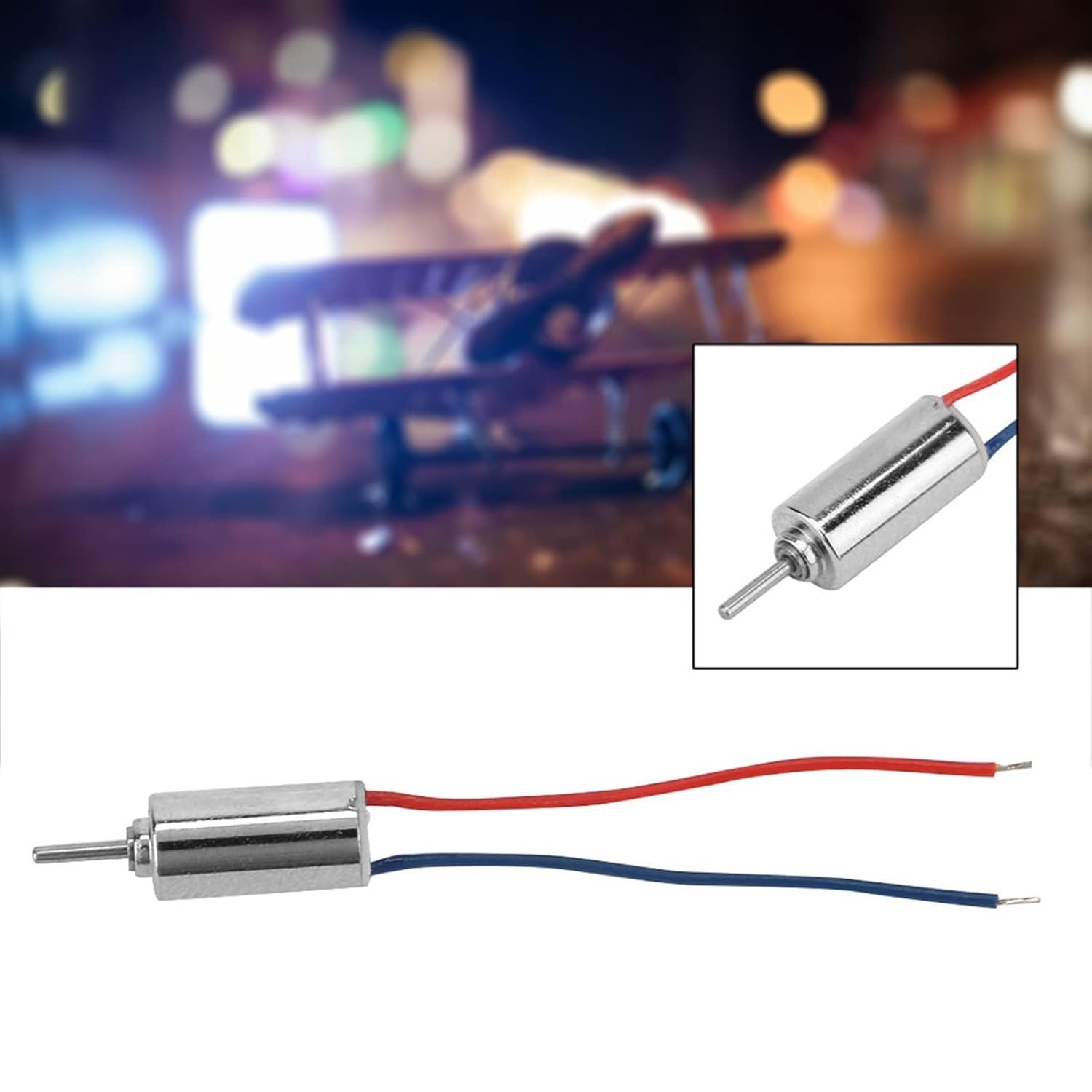 5pcs DC 4.5V 0.12A 0.12W 250RPM Micro Coreless Motor, 4mmx8mm Small Motor, Mi...