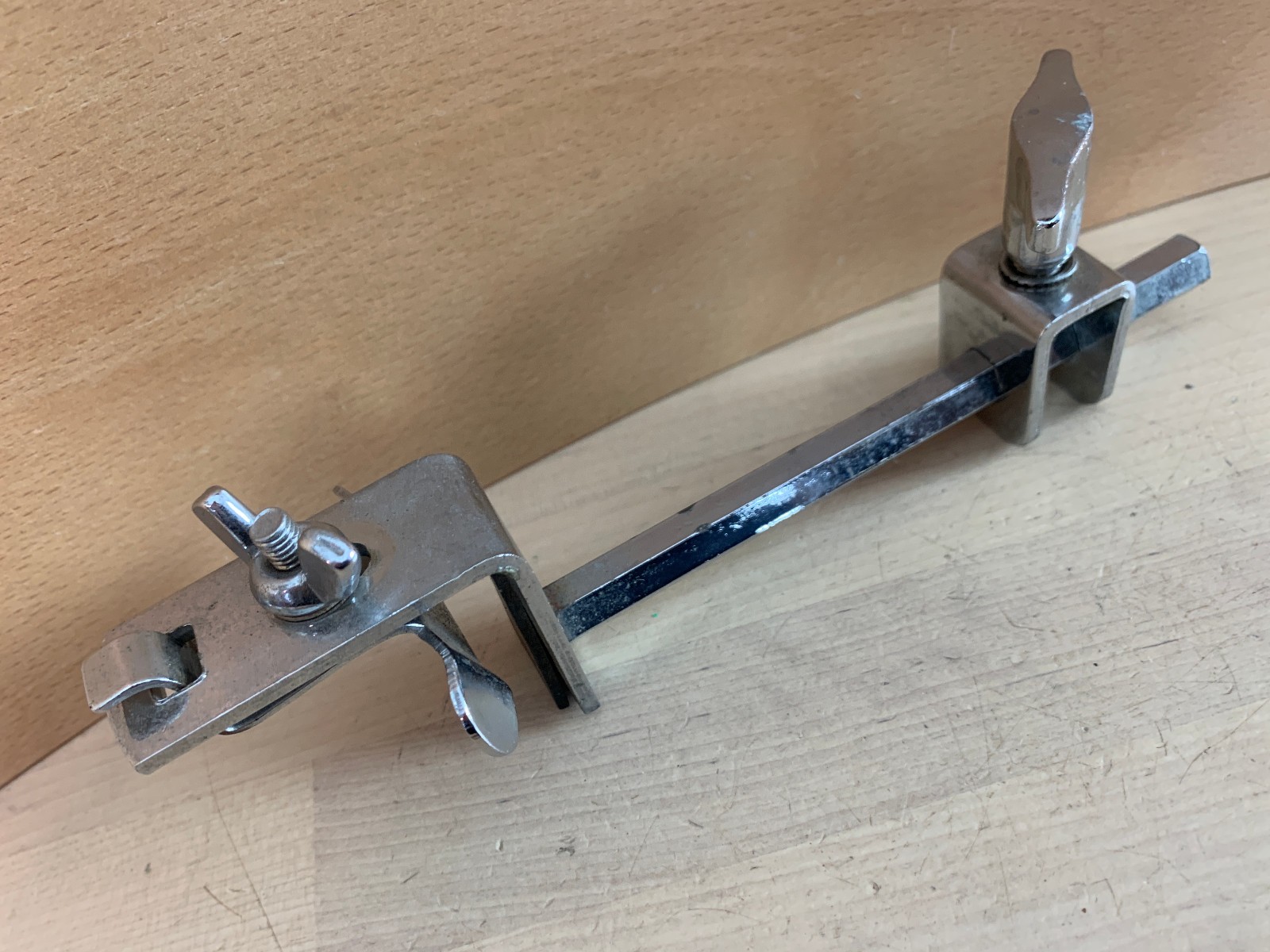 Hoop Clamp COWBELL Percussion Post Holder Mount Part Hex Rod Arm 3/8" Import