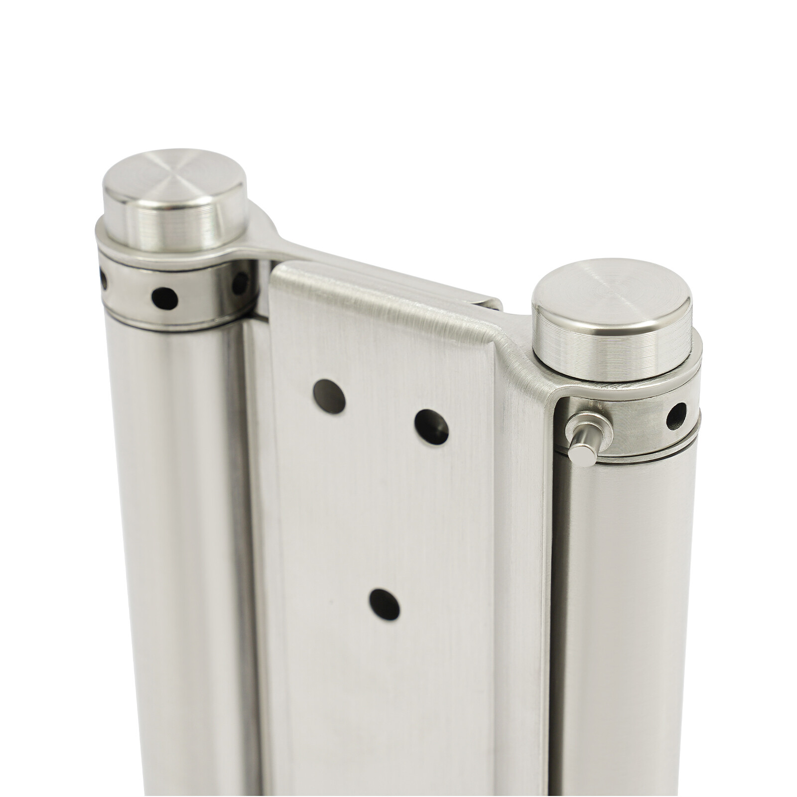 2pcs Double Action Spring Hinges 8" Self Closing Door Hinges Heavy Duty Hinges