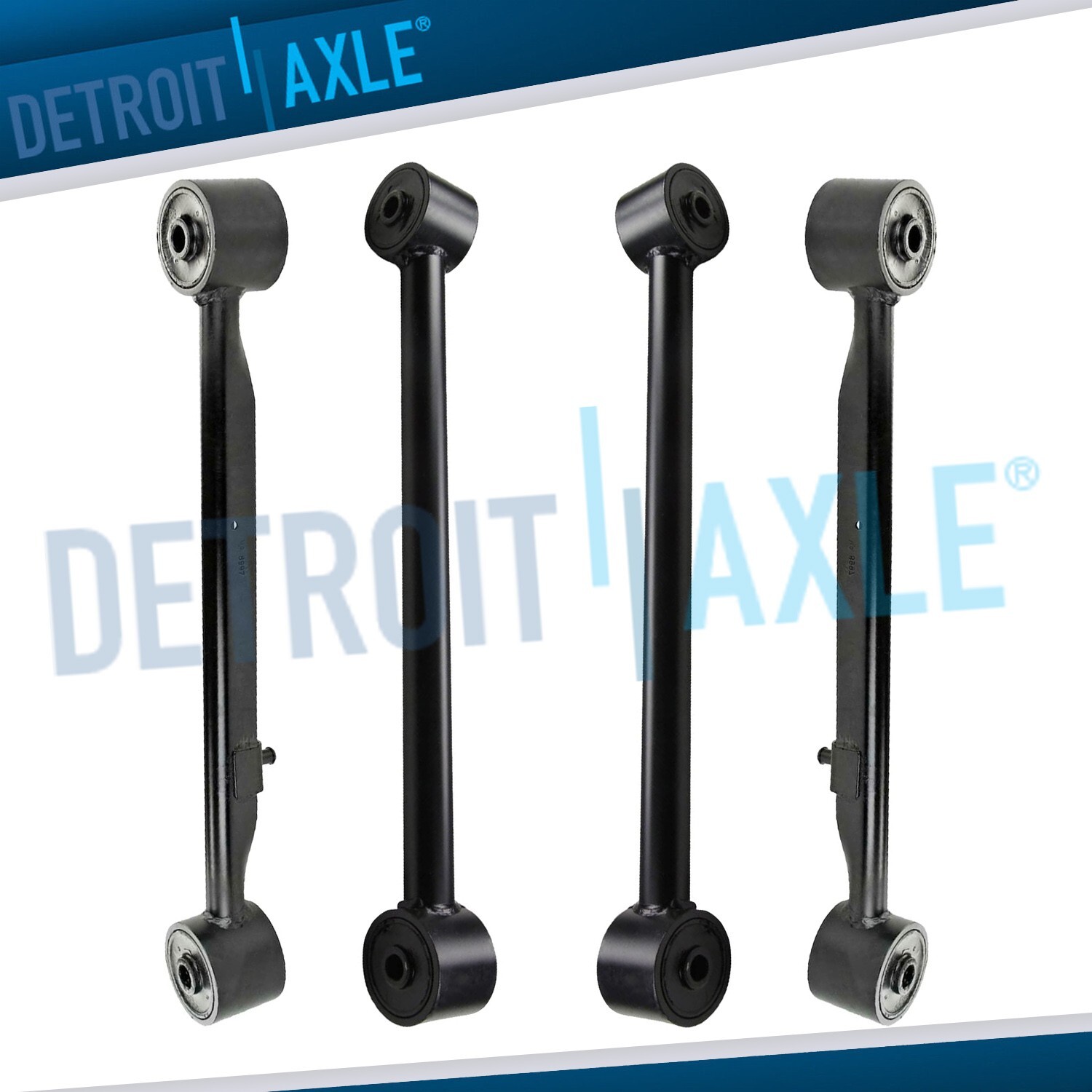 Rear Upper Lower Control Arms Kit for Chevy Trailblazer GMC Envoy Buick Rainier
