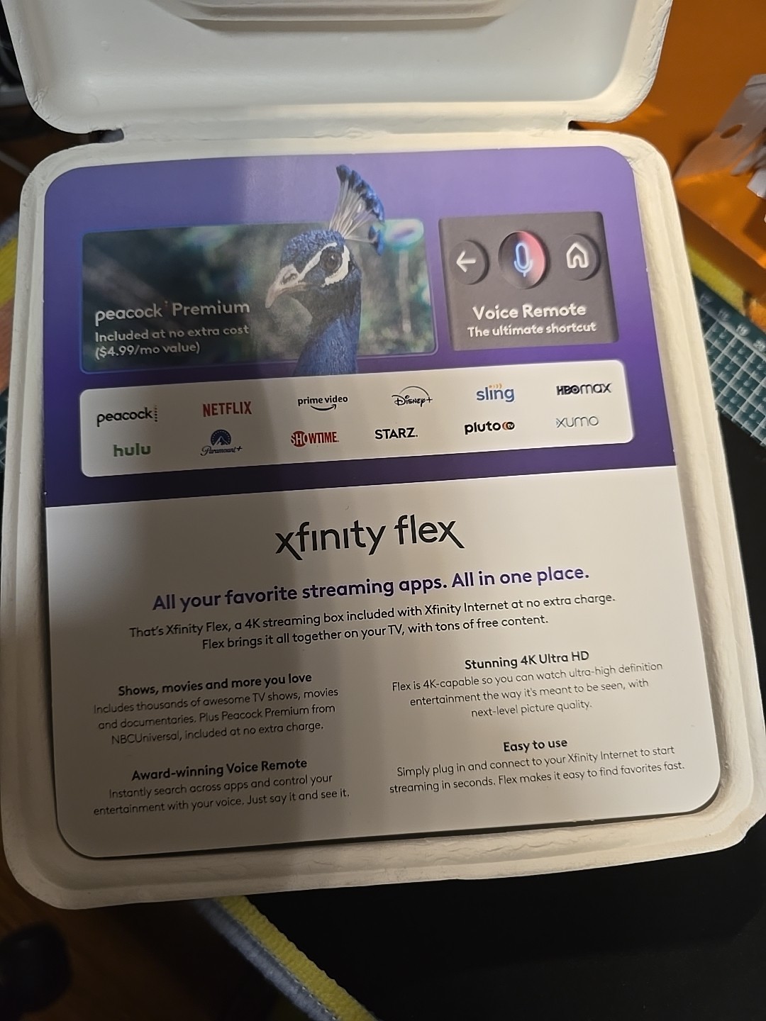 Xfinity Flex 4k Streaming Box