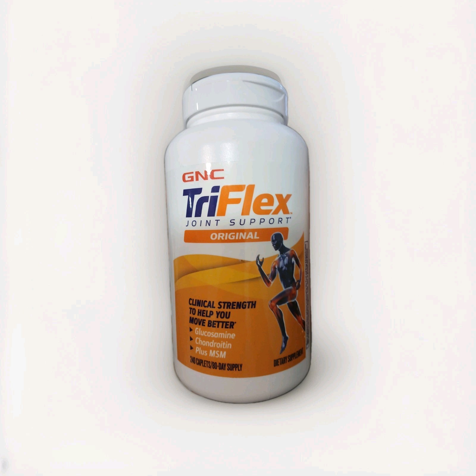 GNC TriFlex 240 Tablets Glucosamine and MSM Joint Support Supplement