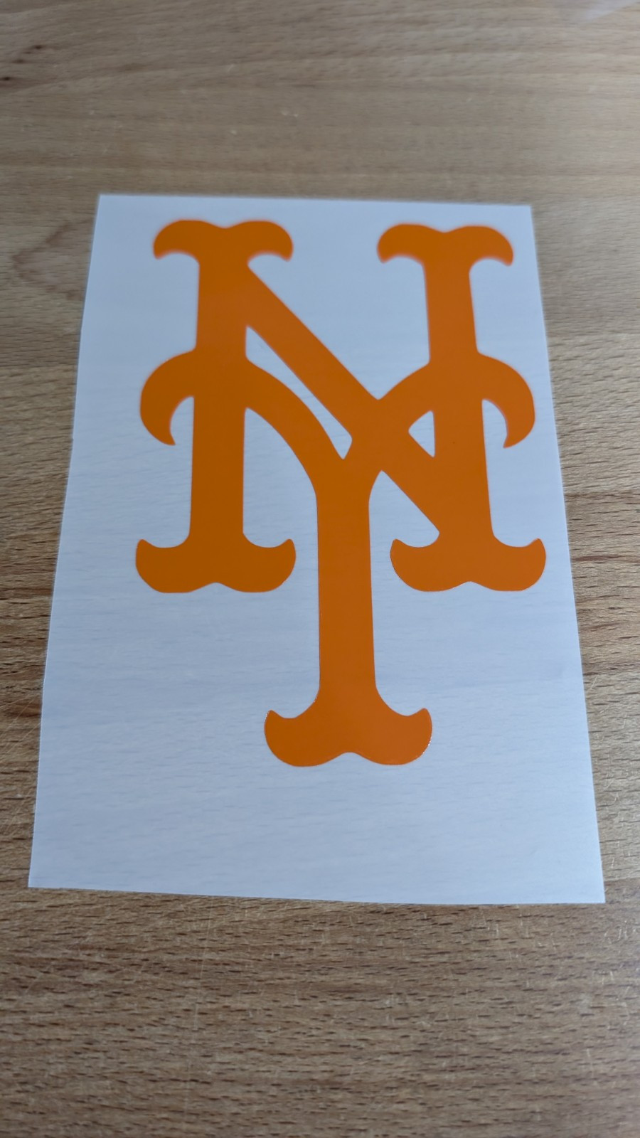 New York Mets vinyl decal