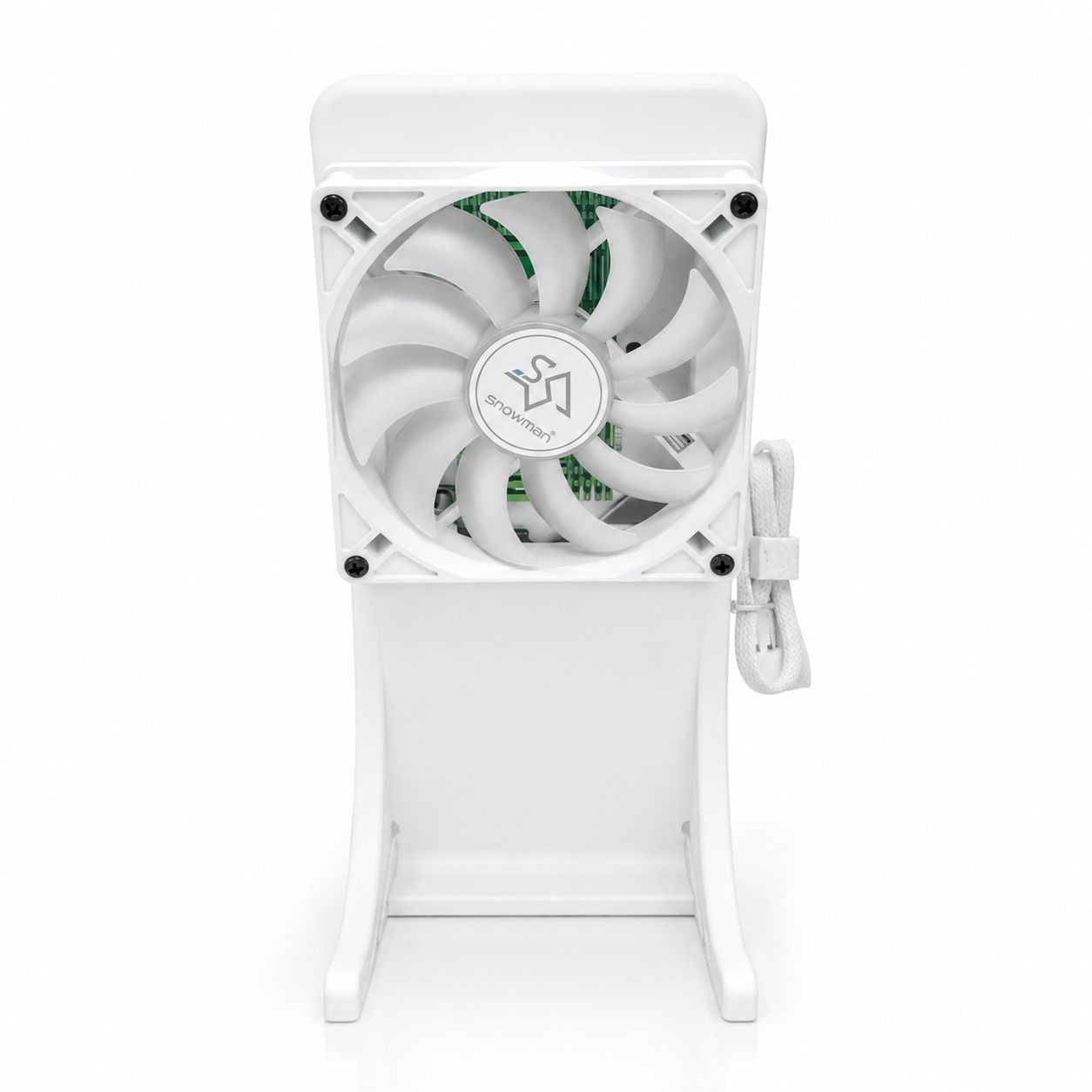 NMQAxe++ - 4-Chip White Bitcoin Miner 4.8 TH/s • Up To 6TH/s